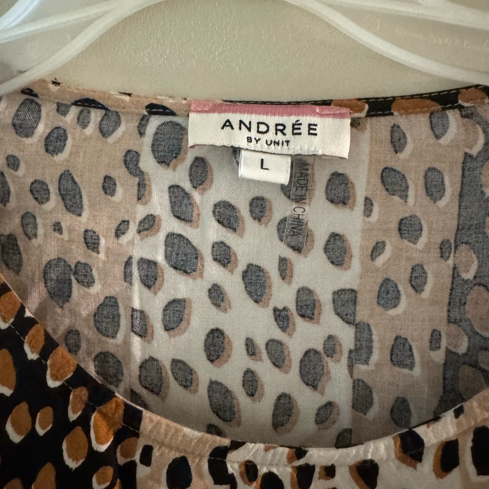 Gorgeous Leopard Print Top Andree By Unit Baby Do… - image 7